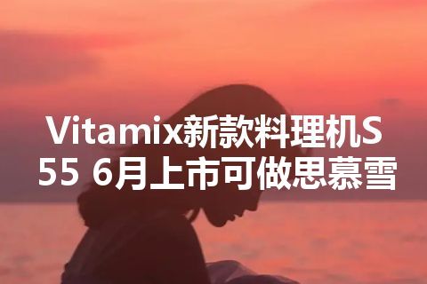 Vitamix新款料理机S55 6月上市可做思慕雪